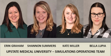 Simulations Operations Team at Upstate medical